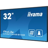 iiyama LH3275HS-B1AG, Offentlig visning Sort (mat)