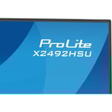 iiyama ProLite X2492HSU-B1 computerskærm 60,5 cm (23.8") 1920 x 1080 pixel Fuld HD LED Sort, LED-skærm Sort (mat), 60,5 cm (23.8"), 1920 x 1080 pixel, Fuld HD, LED, 3 ms, Sort