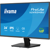iiyama ProLite X2492HSU-B1 computerskærm 60,5 cm (23.8") 1920 x 1080 pixel Fuld HD LED Sort, LED-skærm Sort (mat), 60,5 cm (23.8"), 1920 x 1080 pixel, Fuld HD, LED, 3 ms, Sort