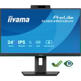 iiyama XUB2490HSUH-B2 computerskærm 60,5 cm (23.8") 1920 x 1080 pixel Fuld HD LED Sort, LED-skærm Sort (mat), 60,5 cm (23.8"), 1920 x 1080 pixel, Fuld HD, LED, 4 ms, Sort