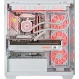 ALTERNATE ALT-ICUECS-AMD-002, Gaming PC Hvid/gennemsigtig