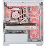 ALTERNATE Gaming PC Hvid/gennemsigtig