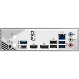 ASRock 90-MXBRP-A0UAYZ, Bundkort Sort/Sølv