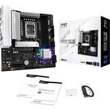 ASRock 90-MXBRP-A0UAYZ, Bundkort Sort/Sølv