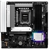 ASRock B860M Pro RS, Bundkort Sort/Sølv