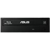 ASUS BW-16D1HT Retail Silent optisk diskdrev Intern Blu-Ray RW Sort, Blu-ray brænder Sort, Sort, Bakke, Vertikal/horisontal, Desktop, Blu-Ray RW, SATA, Detail