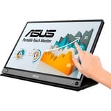 ASUS MB16AMTR, LED-skærm Sort