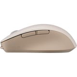 ASUS SmartO Mouse MD200 Silent Plus mus Kontor Ambidextrous RF trådløs + Bluetooth Optisk 4200 dpi Beige, Ambidextrous, Optisk, RF trådløs + Bluetooth, 4200 dpi, Beige