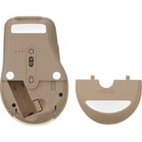 ASUS SmartO Mouse MD200 Silent Plus mus Kontor Ambidextrous RF trådløs + Bluetooth Optisk 4200 dpi Beige, Ambidextrous, Optisk, RF trådløs + Bluetooth, 4200 dpi, Beige