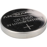 Ansmann CR 2450 Engangsbatteri CR2450 Lithium-Ion (Li-Ion) Sølv, Engangsbatteri, CR2450, Lithium-Ion (Li-Ion), 3 V, 1 stk, Nikkel