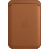 Apple MHLT3ZM/A plasticlomme til kort Brun, Etui Brown, Brun, Læder, 1 stk