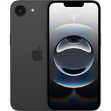 Apple iPhone 16e 128GB Renoveret, Mobiltelefon Sort