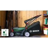 Bosch 37-550 Manuel plæneklipper Batteri Sort, Grøn Grøn/Sort, Manuel plæneklipper, 550 m², 37 cm, 2,5 cm, 7 cm, Roterende knive