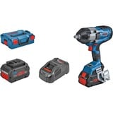 Bosch GDS 18V-1000 C Professional 1750 rpm Sort, Blå, Schlagskruemaskine Blå/Sort, Slagnøgle, Pistolhåndtag, 1/2", Sort, Blå, 1750 rpm, 1300 rpm