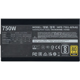 Cooler Master MPE-7501-AFAAG-3EEU, PC strømforsyning Sort