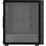 Cooler Master MasterBox MB600L V2 Midi Tower Sort, Towerkabinet Sort, Midi Tower, PC, Sort, ATX, micro ATX, Mini-ITX, Plast, Stål, Hærdet glas, 16,1 cm