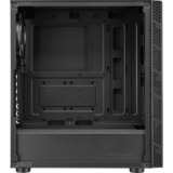 Cooler Master MasterBox MB600L V2 Midi Tower Sort, Towerkabinet Sort, Midi Tower, PC, Sort, ATX, micro ATX, Mini-ITX, Plast, Stål, Hærdet glas, 16,1 cm