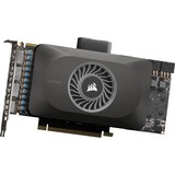 Corsair iCUE LINK XG3 RGB HYBRID GPU-vandkøler (4090/4080), Vandkøling Sort