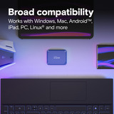 Crucial X10 Portable SSD 4 TB, Solid state-drev Blå