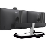 Dell Pro Dual-Monitorstandfuß MDS26, Skærmbeslag Sort/Sølv