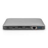 Digitus DA-70895, Docking station Sølv