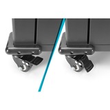 Digitus Mobil opladningsskab, 16 ladepladser, til tablets op til 14", Ladestation Sort