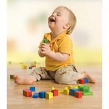 Eichhorn Eichhorn farvede træklodser, Bygge legetøj 