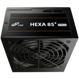 FSP HEXA 85+ PRO 650W, PC strømforsyning Sort
