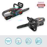 GARDENA Batteridrevet kædesav PowerSaw 250/18V P4A solo, Motorsav grå/Turkis