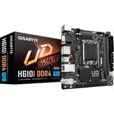 GIGABYTE H610I DDR4 bundkort Intel H610 Express LGA 1700 mini ITX Intel, LGA 1700, Intel® Celeron®, Intel® Core™ i3, Intel® Core™ i5, Intel® Core™ i7, Intel® Core™ i9,..., LGA 1700, DDR4-SDRAM, 64 GB