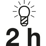 Hazet LED lommelygte med trådløs opladning, LED lys 