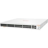 Hewlett Packard Enterprise Aruba Instant On 1960 48G 2XGT 2SFP+ Administreret L2+ Gigabit Ethernet (10/100/1000) 1U Hvid, Switch a Hewlett Packard Enterprise company Aruba Instant On 1960 48G 2XGT 2SFP+, Administreret, L2+, Gigabit Ethernet (10/100/1000), Fuld duplex, Stativ-montering, 1U