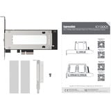 Icy Dock ExpressSlot Elite MB840M5P-B, Interface card Sort/Sølv