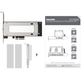 Icy Dock MB840M5P-B, Interface card Sort/Sølv