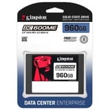 Kingston 960G DC600ME (blandet brug) 2,5" Enterprise SATA SSD, Solid state-drev 5" Enterprise SATA SSD, 960 GB, 2.5", 560 MB/s, 6 Gbit/sek.