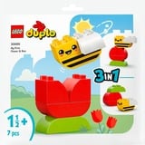 LEGO DUPLO Min første blomst og bi, Bygge legetøj Byggesæt, 1,5 År, Plast, 7 stk, 82 g