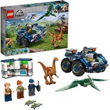 LEGO Jurassic World Gallimimus og pteranodon-flugt, Bygge legetøj Byggesæt, Dreng/Pige, 7 År, 391 stk, 690 g