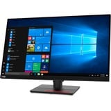 Lenovo ThinkVision T32h-30 computerskærm 80 cm (31.5") 2560 x 1440 pixel Quad HD LED Sort, LED-skærm Sort, 80 cm (31.5"), 2560 x 1440 pixel, Quad HD, LED, 6 ms, Sort