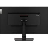 Lenovo ThinkVision T32h-30 computerskærm 80 cm (31.5") 2560 x 1440 pixel Quad HD LED Sort, LED-skærm Sort, 80 cm (31.5"), 2560 x 1440 pixel, Quad HD, LED, 6 ms, Sort