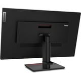 Lenovo ThinkVision T32h-30 computerskærm 80 cm (31.5") 2560 x 1440 pixel Quad HD LED Sort, LED-skærm Sort, 80 cm (31.5"), 2560 x 1440 pixel, Quad HD, LED, 6 ms, Sort