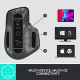 Logitech 910-006582, Mus grafit