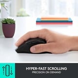 Logitech Customizable Mouse M705 mus Højre hånd RF trådløst Optisk 1000 dpi antracit, Højre hånd, Optisk, RF trådløst, 1000 dpi, Kul