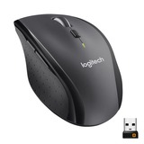 Logitech Marathon Mouse M705 mus Højre hånd RF trådløst Optisk 1000 dpi antracit, Højre hånd, Optisk, RF trådløst, 1000 dpi, Kul