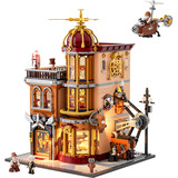 Lumibricks Steampunk flyveklub, Bygge legetøj 