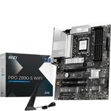 MSI 7E54-001R, Bundkort Sort/Sølv