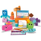 Mattel BLOKS -musikbondegårdband, Bygge legetøj Byggesæt, 1 År, Lydeffekter understøttet, Plast, 40 stk, 1,88 kg