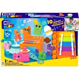 Mattel BLOKS -musikbondegårdband, Bygge legetøj Byggesæt, 1 År, Lydeffekter understøttet, Plast, 40 stk, 1,88 kg