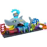 Mattel City Ultra Shark Car Wash, playset, Spil bygning playset, Racerkøretøj og banesæt, 3 År, Plast, Flerfarvet