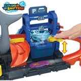 Mattel City Ultra Shark Car Wash, playset, Spil bygning playset, Racerkøretøj og banesæt, 3 År, Plast, Flerfarvet