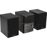 Panasonic SC-PM602EG Home audio micro system 40 W Sort, Kompakt system Sort, Home audio micro system, Sort, 1 diske, 40 W, 2-vejs, 6 ohm (Ω)